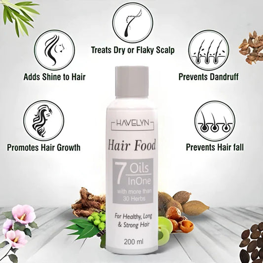 Hair Food oil 7 in 1 (Natural Resources) Nourish, Strengthen, Shine